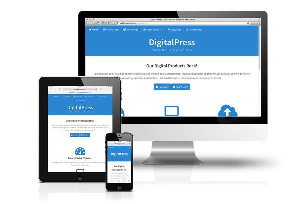 CobaltApps DigitalPress Skin for Dynamik Website Builder 1.0