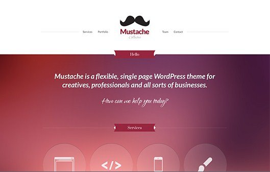 CSS Igniter Mustache WordPress Theme 1.7