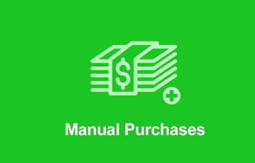 Easy Digital Downloads Manual Purchases Addon 2.0.5