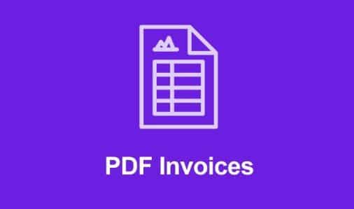 Easy Digital Downloads PDF Invoices Addon 2.2.23