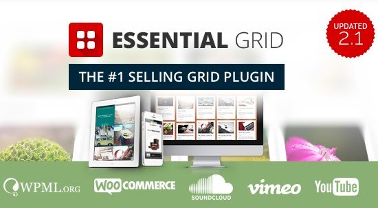 Essential Grid WordPress Plugin 2.3.1