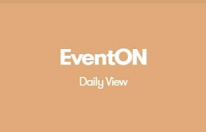 EventON Daily View Addon 1.0.8