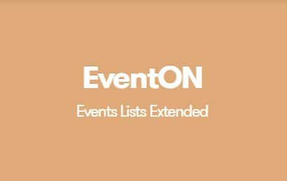 EventON Events Lists Extended Addon 0.9