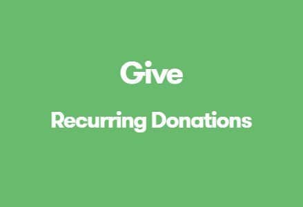 Give Recurring Donations 1.8.3