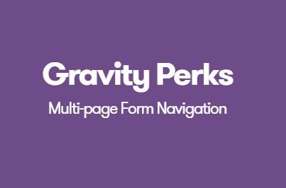 Gravity Perks Multi-page Form Navigation 1.0.4