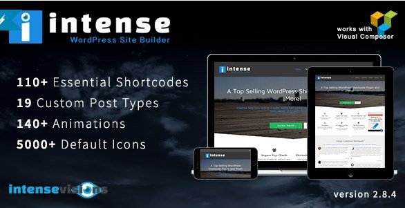 Intense – Shortcodes and Site Builder for WordPress 2.9.4