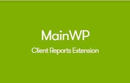 MainWP Client Reports Extension 2.3