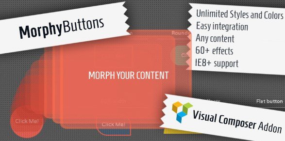 Morphy Buttons – Visual Composer Addon 1.4.0