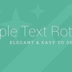 Simple Text Rotator WordPress Plugin 1.2