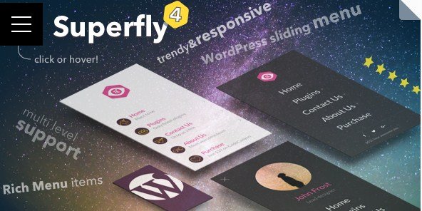 Superfly – Responsive WordPress Menu Plugin 4.5.9