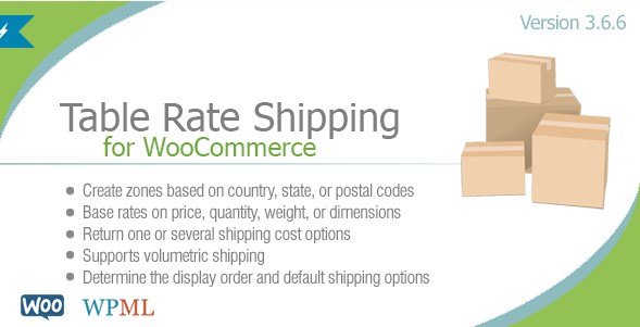 Table Rate Shipping For WooCommerce By Bolderelements 4.1.3