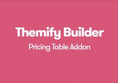 Themify Builder Pricing Table Addon 1.1.4