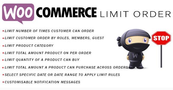 Woocommerce Limit Order 2.6
