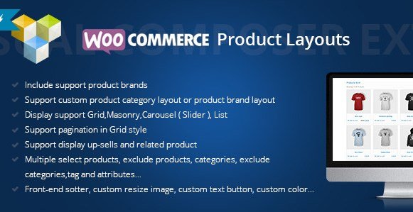 Woocommerce Products Layouts For Visual Composer 2.3.1