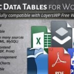 WordPress Dynamic Tables Input from XLS/MySQL/CSV 1.0.8