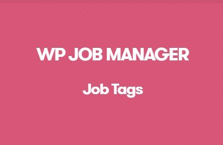 WP Job Manager Job Tags Addon 1.4.0