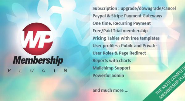 WP Membership WordPress Plugin 1.4.1