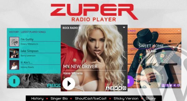 Zuper – Shoutcast and Icecast Radio Player 1.4.7